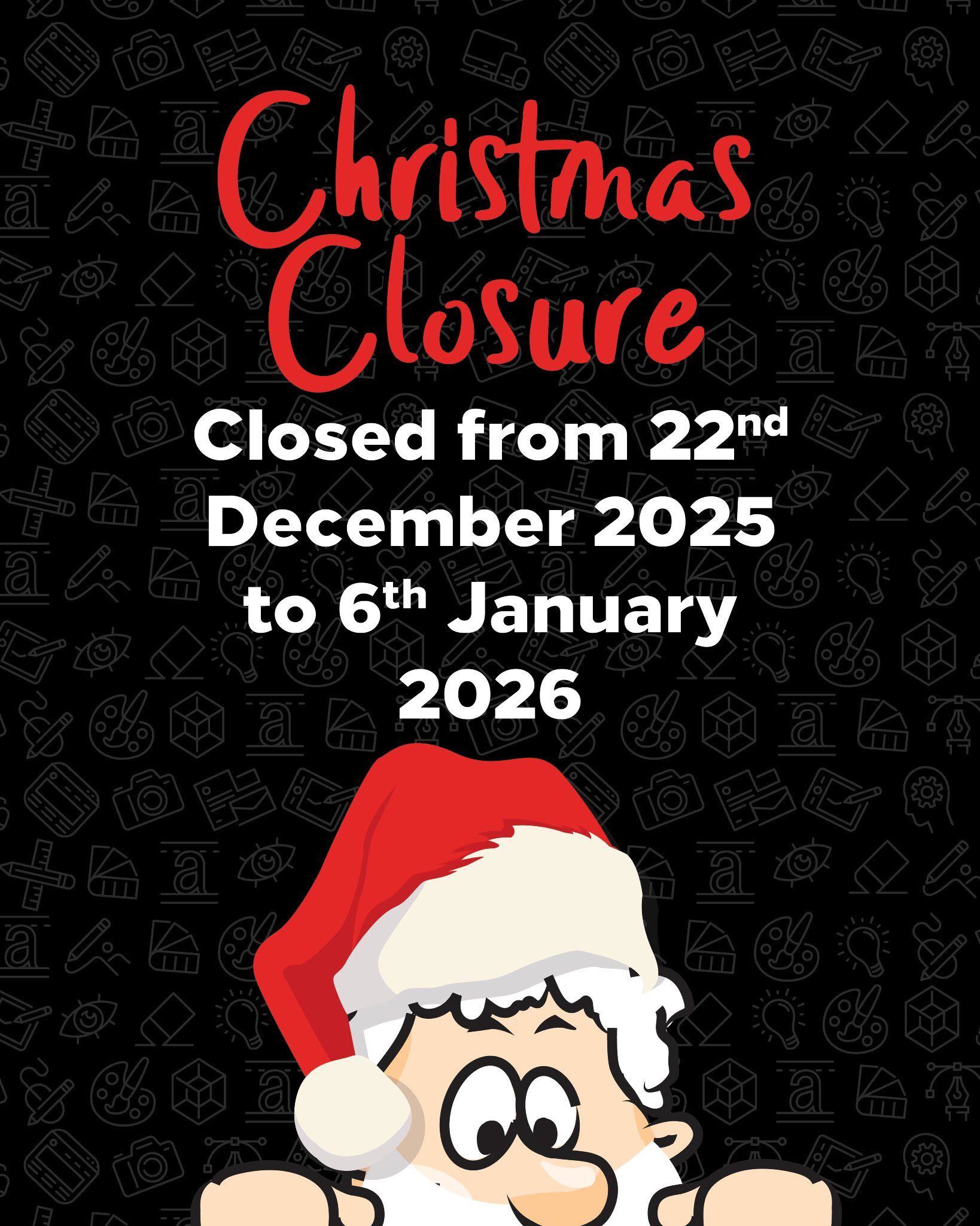 Christmas closure hours